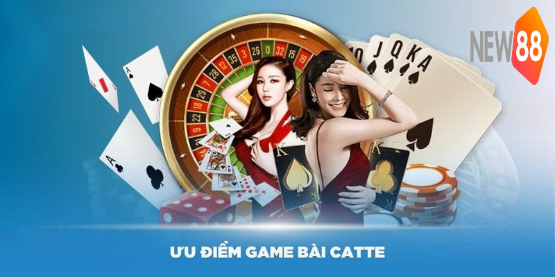 Lý do mọi người thường chơi game bài Catte online