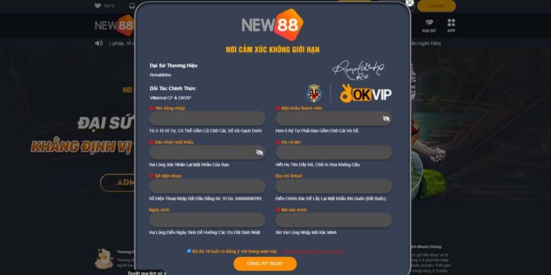 Đăng ký New88 chơi xổ số miền Bắc tiện lợi ở mọi nơi