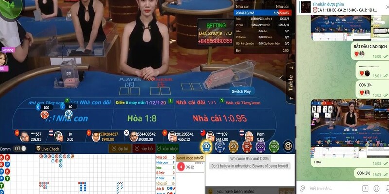 Nhóm Baccarat Telegram Master uy tín nhiều người tham gia
